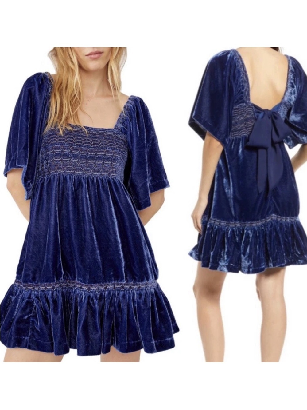 Free People Easy To Love Mini Dress Size XS